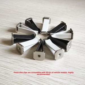 Support de fixation pour diffuseur de <span class=keywords><strong>parfum</strong></span> et d'encens pour grille d'aération automobile, fente en plastique avec attache métallique, accessoire pour grille d'aération - Product Image 4