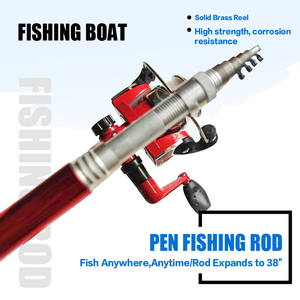 Ensemble canne à pêche et moulinets spinning avec flotteurs, jigheads, leurres et accessoires <span class=keywords><strong>de</strong></span> pêche à vendre - Product Image 3