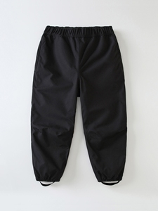 Erkek siyah lamine çizgili <span class=keywords><strong>Sweatpants</strong></span> su geçirmez rüzgar geçirmez nefes rahat spor pantolon çocuklar için 13-14 yıl için bahar