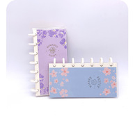 Album photo DIY Mushroom Hole pour mini-jeux de cartes, carnet de rangement à feuilles mobiles de 3 pouces, format A6, couverture rigide en PP, cadeau