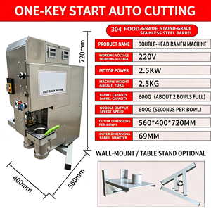 เครื่องทำเส้นกึ่งอัตโนมัติ 220V เครื่องกดเส้นสดเชิงพาณิชย์อเนกประสงค์พร้อมมอเตอร์ใช้งานง่าย - Product Image 4
