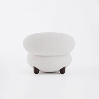 Chaise de canapé d'ours en peluche blanc de loisirs simples avec dossier et sangles caractéristique modulaire pour le type de lit d'utilisation d'hôtel à manger