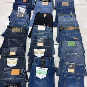 <span class=keywords><strong>Jeans</strong></span> <span class=keywords><strong>Jogger</strong></span> da Uomo Modello WQK003, Taglia 29-36, Lunghezza Regolare, Blu Denim, Moda, Nuovo, 5,5 Dollari - Product Image 2