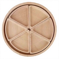 Bandeja Sensorial Piramidal de Madera Pintada a Mano DIY para Contar y Clasificar, Montessori, Jardín de Infantes, Mundo Abierto Falak