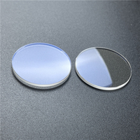 Revêtement AR bleu Double dôme verre saphir SNKE diamètre 32mm pour montre de marque SEIKO verre saphir cristal SNKE