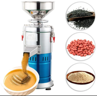 Machine de broyage et de fabrication de beurre de cacahuète, de sauce aux cacahuètes, de beurre de pois et de pâte de noisettes, à petite échelle, avec fonction de presse et de mixeur, pour cacahuètes, noisettes, pois et autres graines.