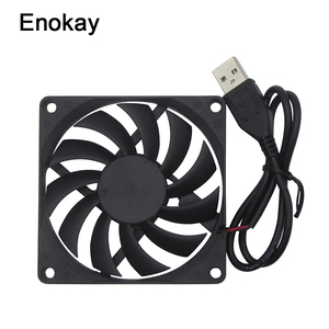 Ventilador de Refrigeración USB de 80 mm, 5 V, 80x80x10 mm, 8 cm, 8010, sin Escobillas, de Alta Calidad OEM, para PC, CPU, Caja de Ordenador - Product Image 4