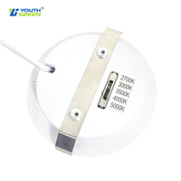 Vente en gros DC12V 24V encastré Led vers le bas lumière 3 ''LED rondelle lumière sous comptoir lumière pour armoire placard