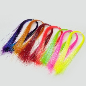0.3mm PET Tinsel Metallic <strong>Gliss</strong> 16 Colors Fishhook Lure Sea Fishing Fly Tying Flash Flashabou Strands Mylar Flash - Product Image 3