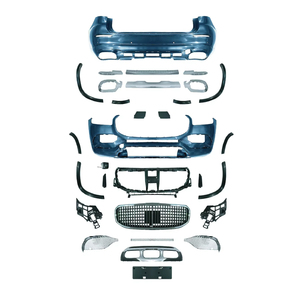 Kit Carrozzeria di Aggiornamento per <span class=keywords><strong>GLS</strong></span> (X167) a Stile Maybach (Paraurti, Griglia, Minigonne Laterali) - Product Image 1