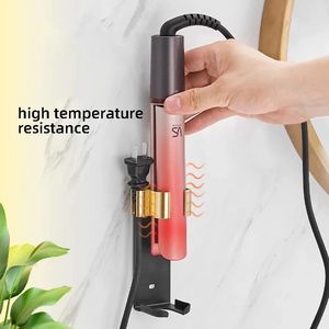 <span class=keywords><strong>Support</strong></span> de fer à friser noir en alliage d'aluminium DS1410, <span class=keywords><strong>support</strong></span> de fer à lisser les cheveux, <span class=keywords><strong>support</strong></span> <span class=keywords><strong>mural</strong></span> pour bigoudis - Product Image 3