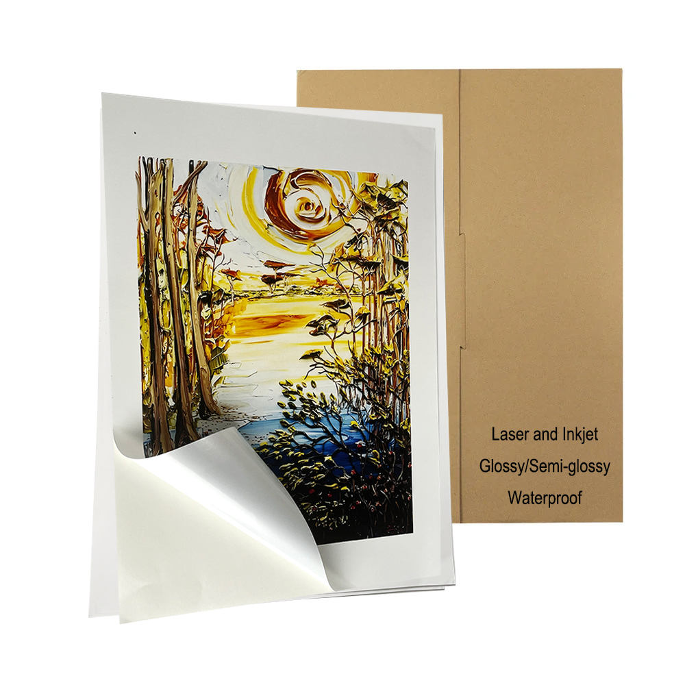 Etichetta impermeabile Semi-lucida