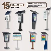 Affichage numérique solaire extérieur de 31,5 pouces, écran E-Paper, hors réseau, signalisation numérique IP65 QHD 2560x1440