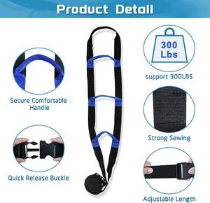 Asistencia de escalera de cama con cuerda de mango para personas mayores Ayuda de cama adaptable Movilidad Ayudas para la vida diaria Ancianos Postoperatorio Embarazada YDHJ54 - Product Image 3