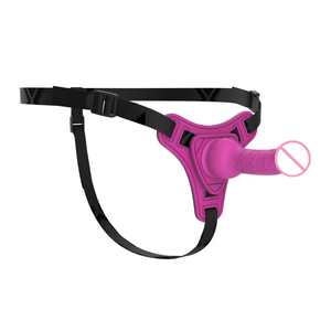 Nieuwkomers Siliconen Lederen Broek Penis Lesbische Broek <span class=keywords><strong>Sexy</strong></span> Kleding Kunstmatige Penis Volwassen Producten Seksspeeltjes Voor Volwassen Paar Seks - Product Image 5