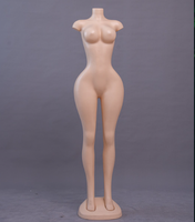 Mannequin femme sans tête, gonflable, en plastique ABS et tissu, grande taille, forte poitrine, pour maillots de bain, pose debout, pour la couture et l'affichage de vêtements