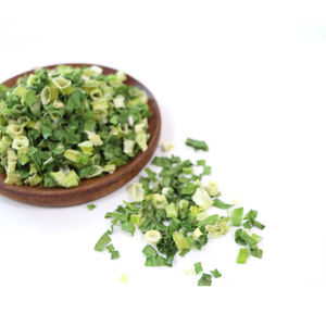 Lianfa Natuurlijke Voedingskwaliteit AD Verwerkte Gedroogde Gedehydrateerde Groene Ui Ringvormig Gesneden 5x5mm 10kg Bulkverpakking ISO9001/HACCP - Product Image 1