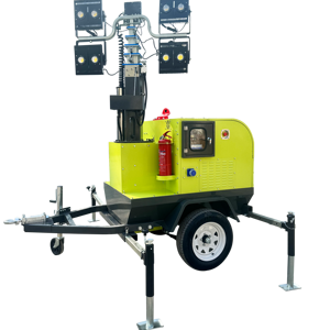 Torre de Luz Móvil LED Portátil para Exteriores de 4*400W, Venta al Por Mayor de Fábrica, Torre de Luz Móvil Premium para Uso en Exteriores - Product Image 1