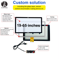 Module d'affichage tactile capacitif TFT LCD ZEELANG modèle 8 19 21,5 pouces, 10 points de contact, interface USB, résolution 1280x1080