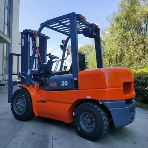 Carretilla elevadora diésel 3T, motor chino japonés, carretilla elevadora de mástil 3M, carretilla elevadora de mástil 4,5 M