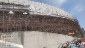 Paneles de Muro Cortina Curvos de Aluminio Modernos para Instalaciones Deportivas con Acabado Anodizado y Característica Anticorrosión - Product Image 2