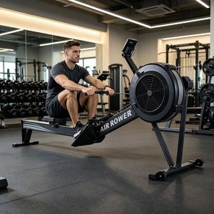 <span class=keywords><strong>Rameur</strong></span> à résistance à air pour le renforcement des abdominaux et du dos, amélioration <span class=keywords><strong>de</strong></span> l'endurance musculaire et entraînement complet du corps pour la <span class=keywords><strong>perte</strong></span> <span class=keywords><strong>de</strong></span> <span class=keywords><strong>poids</strong></span> - Product Image 3