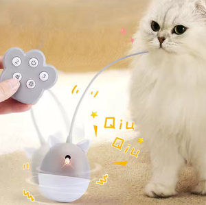 Juguete Interactivo para Gatos, Estilo Caricatura, Duradero, Moderno, Educativo, para Interiores, con Control Remoto Automático, Ecológico, de ABS y Silicona - Product Image 1