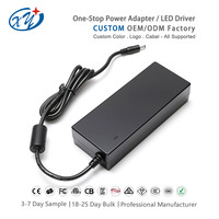 Adaptateur secteur tout-en-un pour ordinateur de bureau, pilote LED, usine OEM ODM, alimentation personnalisée, adaptateur AC/DC haute efficacité niveau VI