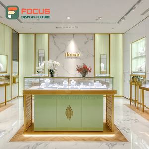 Vitrine de luxe pour bijoux d'aéroport, surface polie, vitrine pour bijouterie - Product Image 6