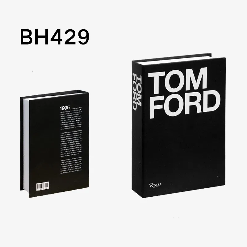 टॉम फोर्ड सजावट पुस्तक डमी सजावट किताबें रिक्त सजावट किताबें हार्डकवर