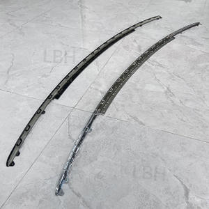 Ajuste para Bentley Flying Spur/Continental GT 2014, barra chapada en parachoques trasero, barra decorativa, parachoques brillante, barra brillante - Product Image 3