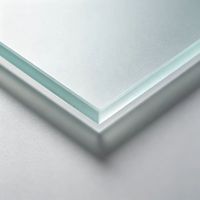 Kaca Optik Anti-Newton Ring Profesional, Permukaan Halus Berlapis Embun untuk Perangkat Pencetak