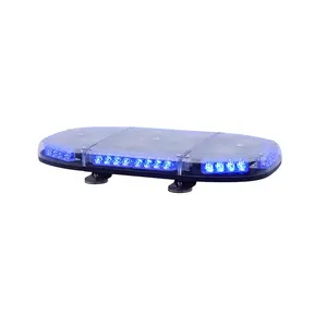 Blue Super Thin Mini Emergency Flashing Light bar LED Warning Lightbar for Ambulance