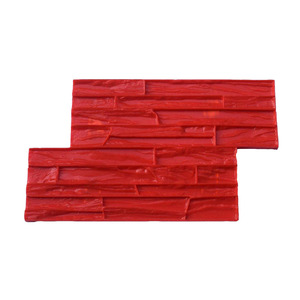 Tapis de tamponnage en caoutchouc PU pour usage extérieur, moules imprimés pour pavés en béton, moule de tamponnage pour sol en béton - Product Image 6