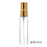 Botol Semprot Parfum Mini Isi Ulang Ramah Lingkungan dari Kaca Borosilikat dengan Cetak Logo Kustom, Dapat Didaur Ulang, Ukuran 2ml 3ml 5ml 10ml (Contoh)
