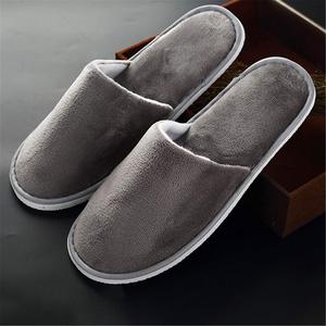 Pantoufles d'hôtel brodées personnalisées nouveau Design <span class=keywords><strong>lavable</strong></span> jetable pour femmes hôtel maison voyage Restaurants SPA - Product Image 2