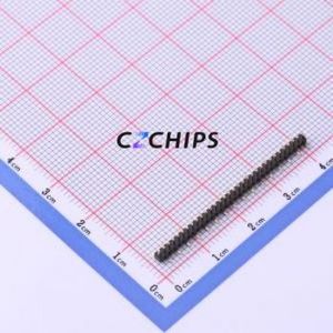 X1311WVS-32J-C18D42R1 Pin Header SMD,P=1.27mm Connector ( Pin Structure: 1x32P )( Pitch: 1.27mm )( Row Spacing: 1.27mm ) - Product Image 1