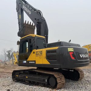 รถขุดวอลโว่ EC210 มือสองคุณภาพสูง นำเข้าแท้ รถขุดตีนตะขาบมือสองพร้อมเครื่องยนต์คัมมินส์สำหรับขาย - Product Image 3
