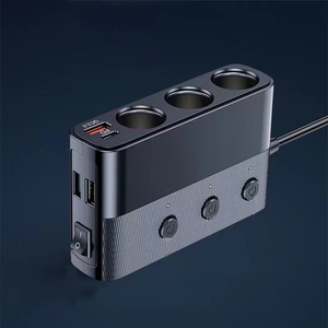 2025 cargador de coche 12V Cable automático Cable de alimentación de CC conector de cargador enchufe de encendedor de cigarrillos a puertos de enchufe hembra - Product Image 4