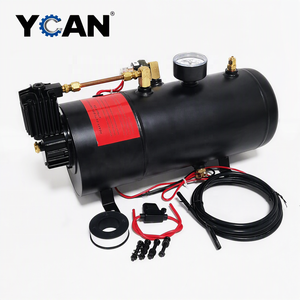 Kit de compresseur d'air miniature YCAN 3L 150PSI en fer AS174A 12V ou 24V pour <span class=keywords><strong>klaxon</strong></span> d'air, camion, <span class=keywords><strong>train</strong></span>, bus, <span class=keywords><strong>voiture</strong></span> - Product Image 1