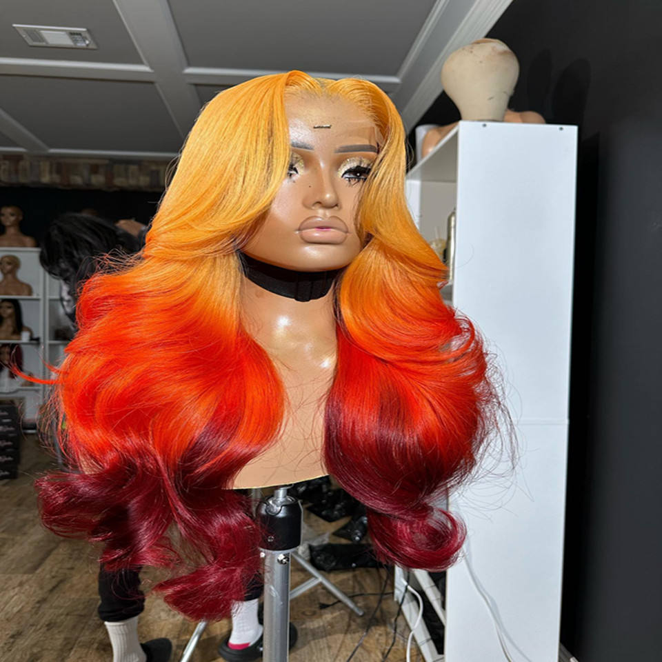 วิกผมลูกไม้ด้านหน้า13*4