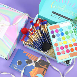Bộ Cọ Trang Điểm 19 Chiếc Bastet Cat Với Bảng Phấn Mắt Mút Trang Điểm Hộp Quà Tặng Ngày Lễ - Product Image 5