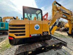 Excavadora usada Sany SY55 Worry-Free con SANY75 95 135 215 Componentes del núcleo del motor de la bomba Excelente Servicio Postventa - Product Image 6