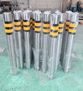 Bolardo Anticolisión Fijo de Acero Inoxidable, Redondo de 130 mm, Serie 300, Acabado BA Sin Costuras, para Entradas de Escuelas, Hospitales y Gobiernos - Product Image 6