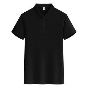 เสื้อโปโลพิมพ์โลโก้ตามสั่ง แขนสั้น สีเขียวเข้ม ผ้าฝ้าย ชุดยูนิฟอร์มพนักงานขายร้าน 4S สีพื้น - Product Image 2