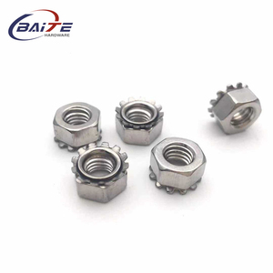 Tùy chỉnh lục giác tự khóa thép không gỉ k hạt mạ kẽm răng Fastener k-kep hạt - Product Image 4