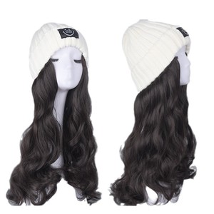 Peluca Star Source con Gorra, Color, Largo y Estilo Personalizables, Cabello Liso o Rizado, Material de Fibra de Alta Temperatura, para Cosplay, a la Moda - Product Image 4