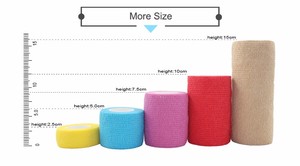 Perban olahraga balutan berperekat elastis pembungkus hewan non-tenun 4 inci - Product Image 6