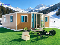 Maison préfabriquée extensible de 20 pieds, personnalisable, avec un plan de vie ouvert