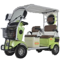 Scooter électrique de bonne qualité Tricycle électrique à quatre roues pour le transport de passagers de golf à vendre